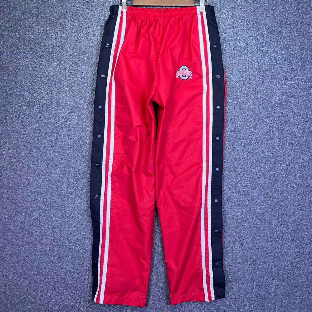 Holloway Ohio State Buckeyes Pants Mens 28x29 Red Snap Breakaway Athletic NCAA